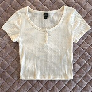 Cream colored Baby Tee